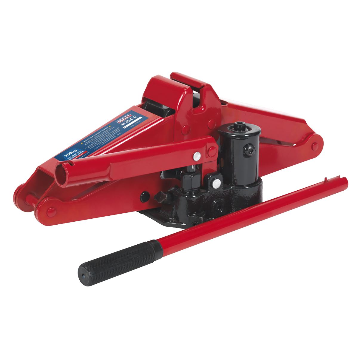 Sealey HSJ07 Hydraulic Scissor Jack 700kg