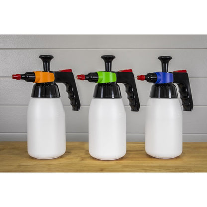 Sealey SCSGC Pressure Sprayer Colour-Coded Caps 5pc