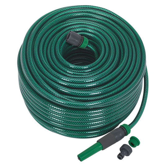 Sealey GH80R Water Hose 80m with Fittings