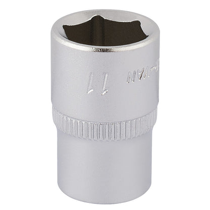 Elora 11mm 1/4" Square Drive Hexagon Socket 11100