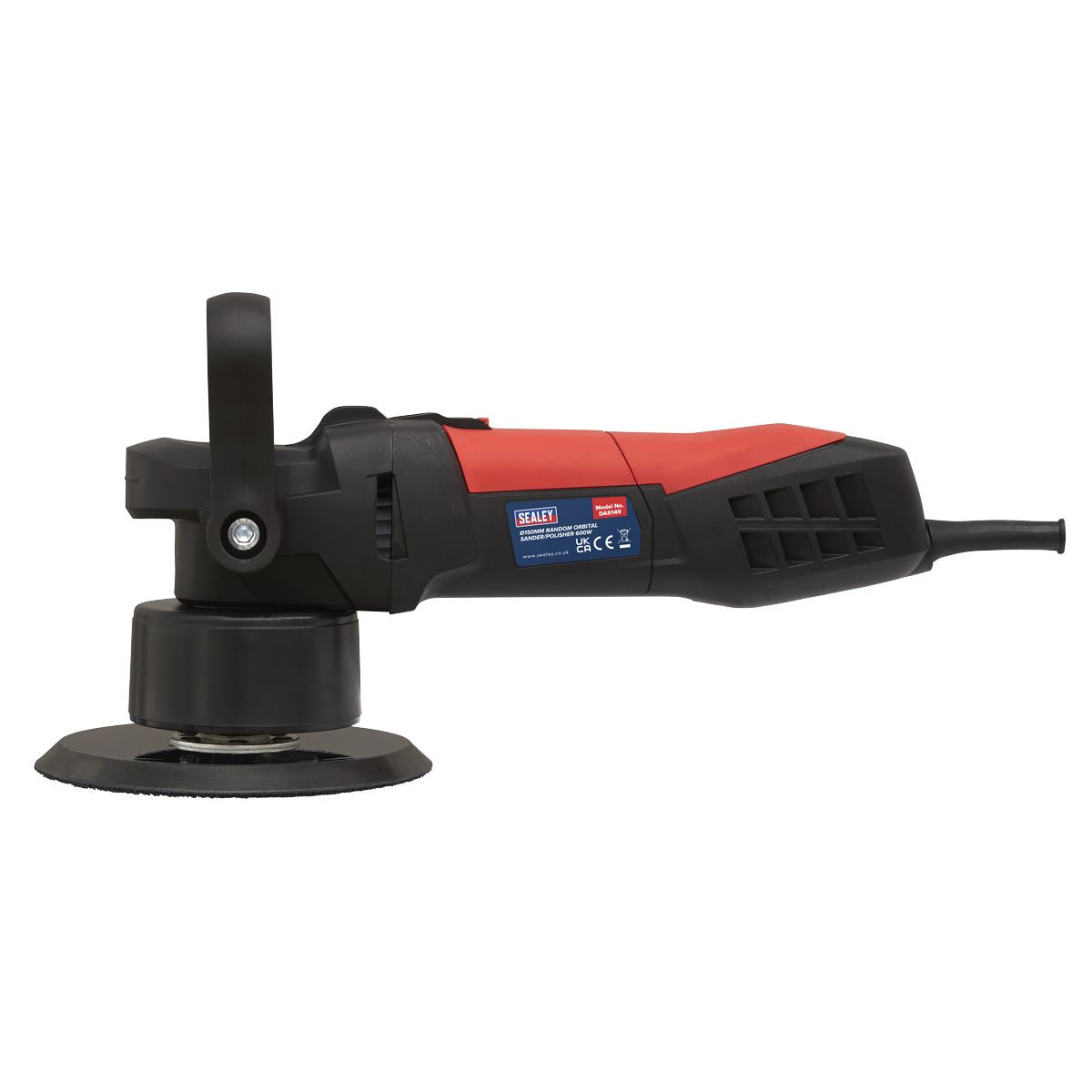 Sealey DAS149 Random Orbital Dual Action Sander/Polisher Ø150mm 600W/230V