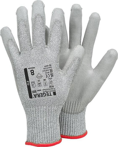 12 Pairs Ejendals Tegera 991 Cut Proof C PU Coated Work Gloves