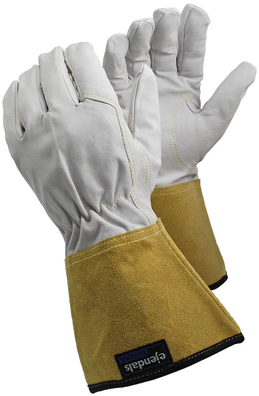 12 Pairs Tegera 126A Leather Tig Welding Gloves 10 XL - McCormickTools