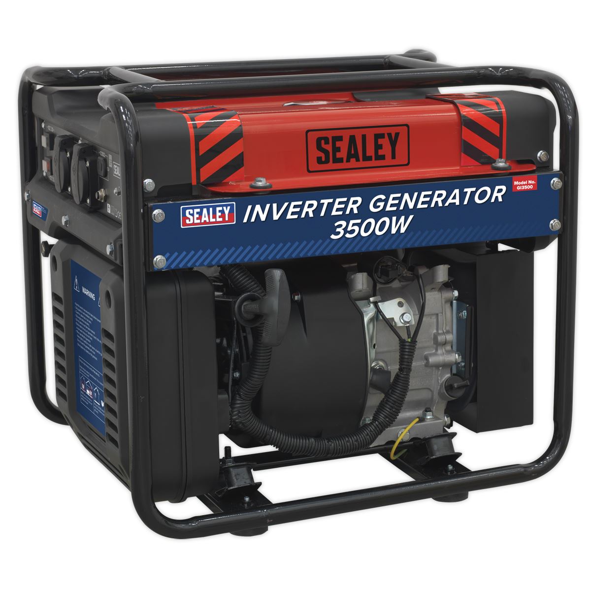 Sealey GI3500 Inverter Generator 3500W 230V 4-Stroke Engine