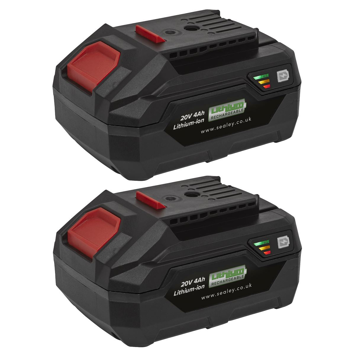 Sealey BK04 Power Tool Battery Pack 20V 4Ah Kit for SV20 Series