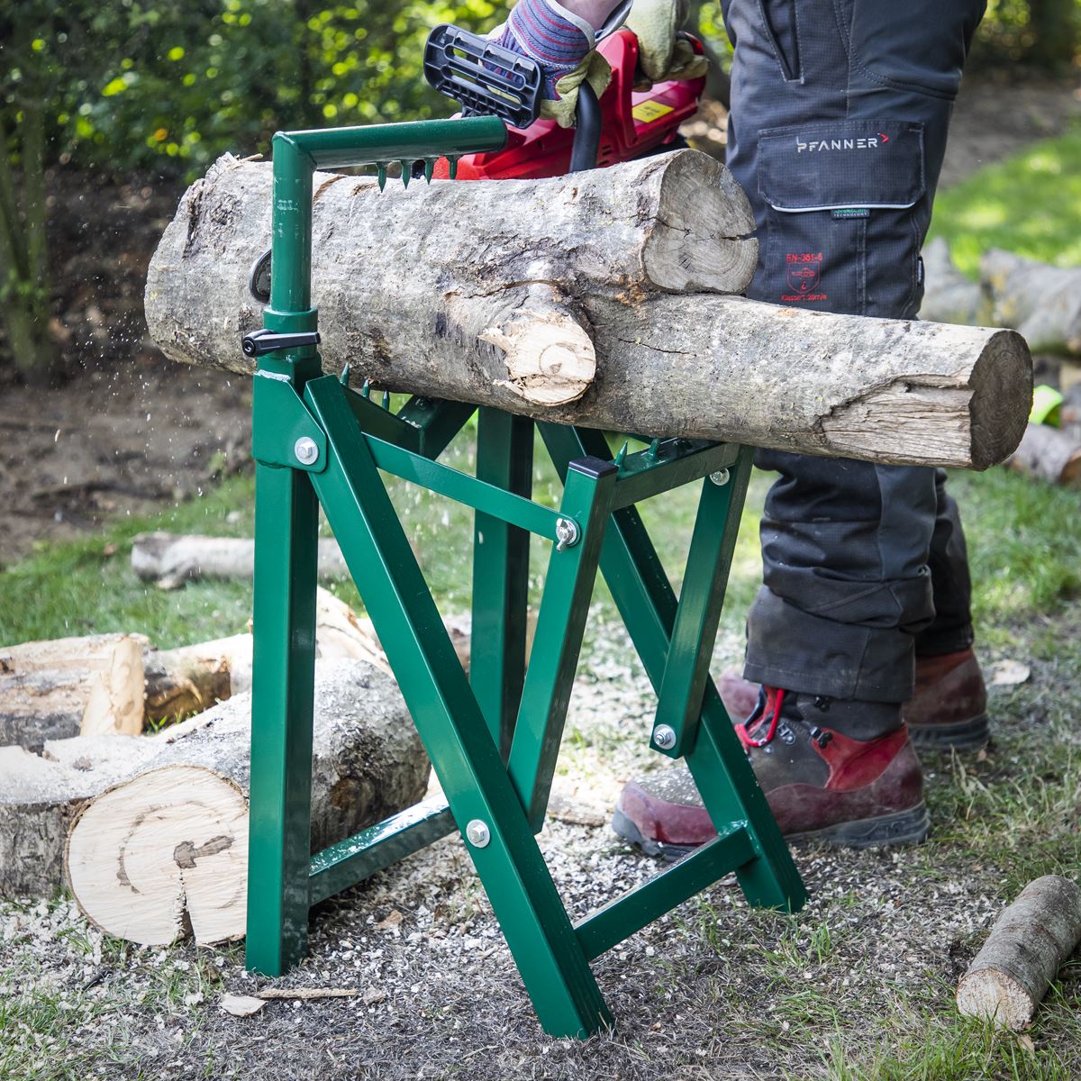 Sealey LC300ST Heavy-Duty Log Stand Ø230mm Capacity