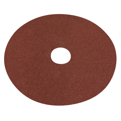 Sealey WSD540 Fibre Backed Disc Ø125mm - 40Grit Pack of 25