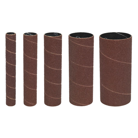 Sealey SS5ASS Sanding Sleeves Assorted 80 Grit - Pack of 5