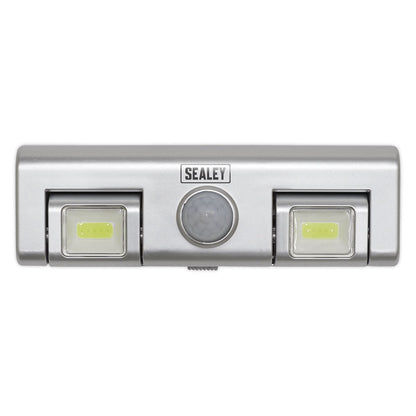 Sealey GL93 Auto Light 1W COB LED with PIR Sensor 3 x AA Cell