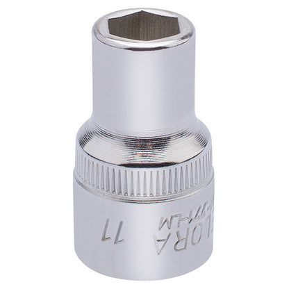 Elora 11mm 1/2" Square Drive Hexagon Socket 15300