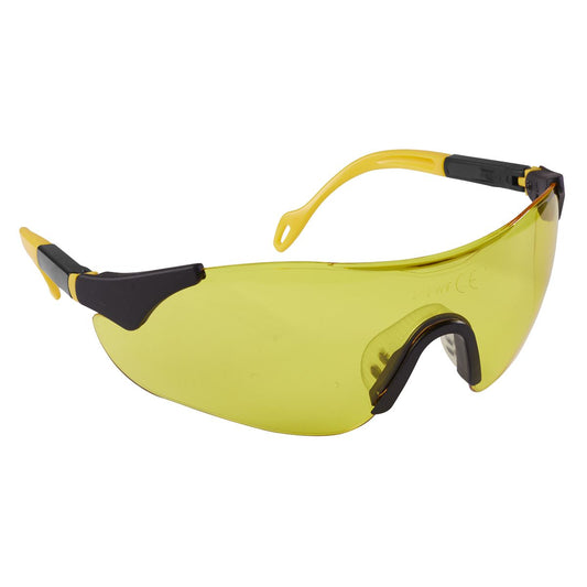 Sealey 9212 Sports Style High-Vision Safety Glasses with Adjustable Arms