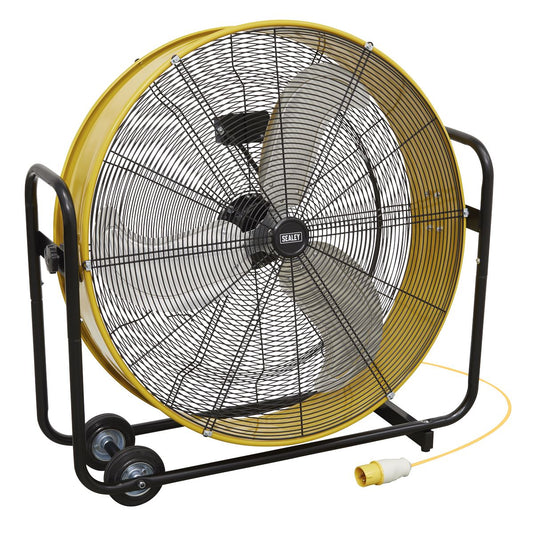 Sealey HVD30110V Industrial High Velocity Drum Fan 30" 110V