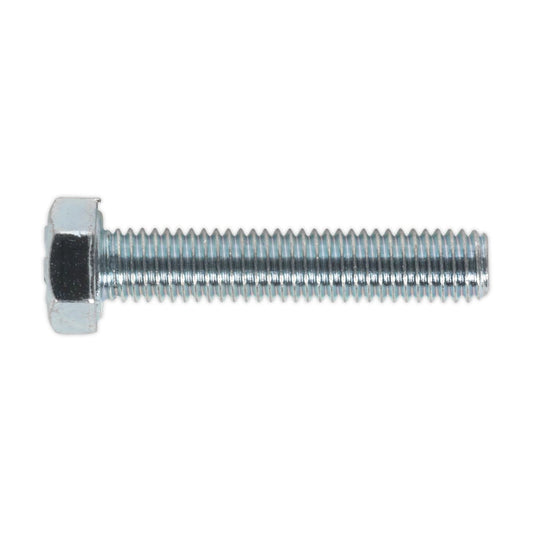 Sealey SS525 HT Setscrew M5 x 25mm 8.8 Zinc Pack of 50