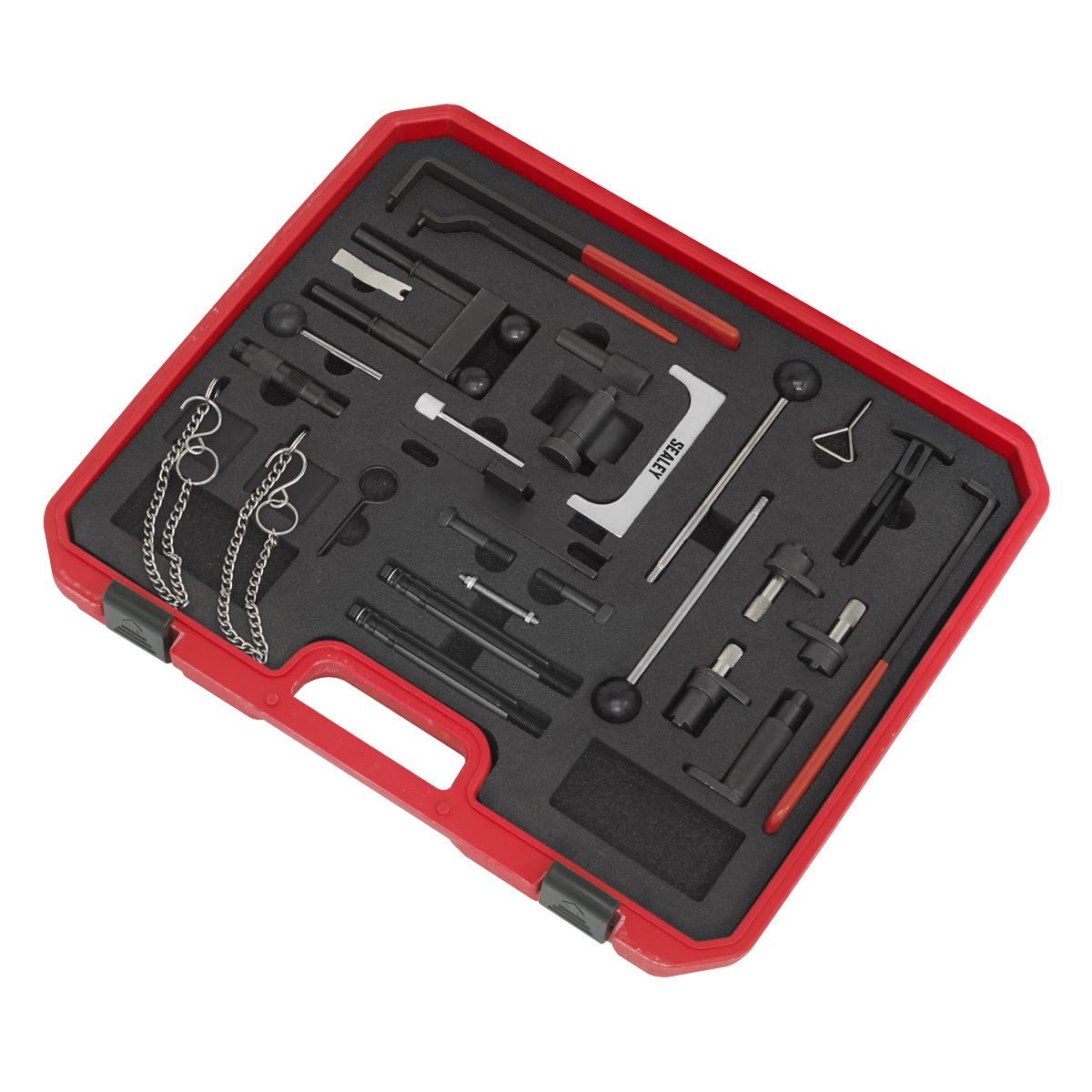 Sealey VSE5044 Diesel/Petrol Engine Timing Tool Master Kit - for VAG - Belt/Chain Drive-McCormickTools