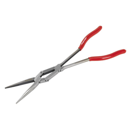 Sealey AK8591 Needle Nose Pliers Double Joint Long Reach 335mm