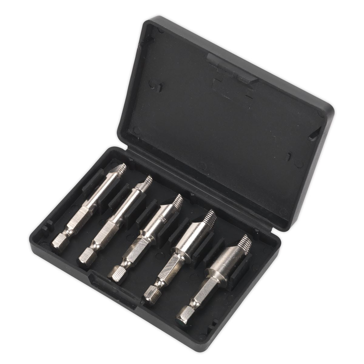 Sealey AK7228 HSS Screw Extractor Set 5pc