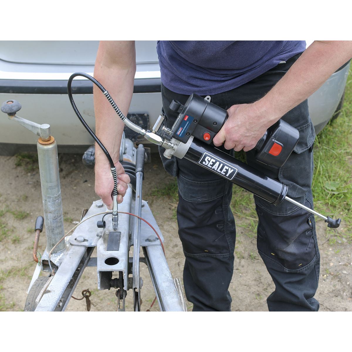 Sealey CPG12V Cordless Grease Gun 12V