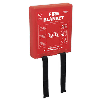 Sealey SFB11 Fire Blanket 1.1 x 1.1m