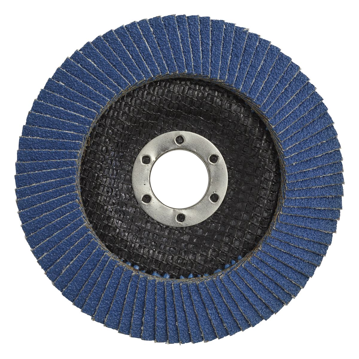 Sealey FD12560 Flap Disc Zirconium Ø125mm Ø22mm Bore 60Grit