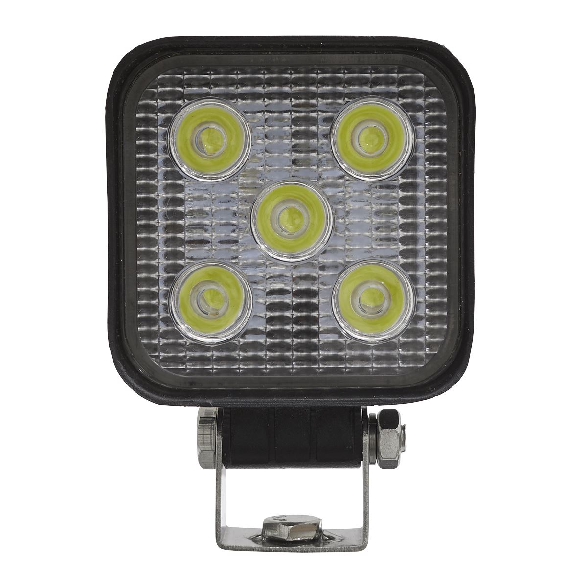 Sealey LED2S Mini Square Worklight with Mounting Bracket 15W SMD LED