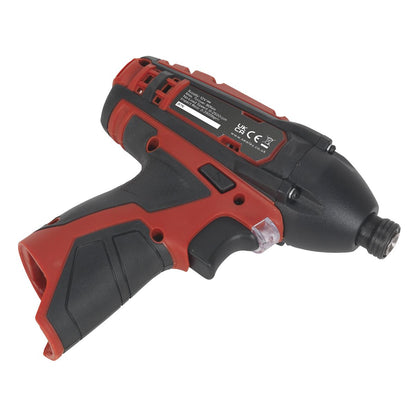 Sealey CP1203 Cordless Impact Driver 1/4"Hex Drive 12V SV12 Series - Body Only