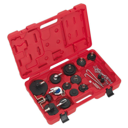 Sealey VS0204B Brake & Clutch Bleeder Cap Set