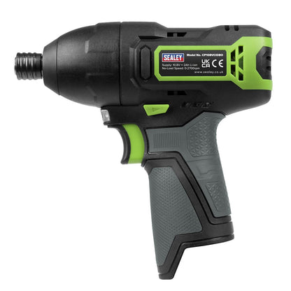 Sealey CP108VCIDBO Cordless Impact Driver 1/4"Hex Drive 10.8V SV10.8 Series - Body Only