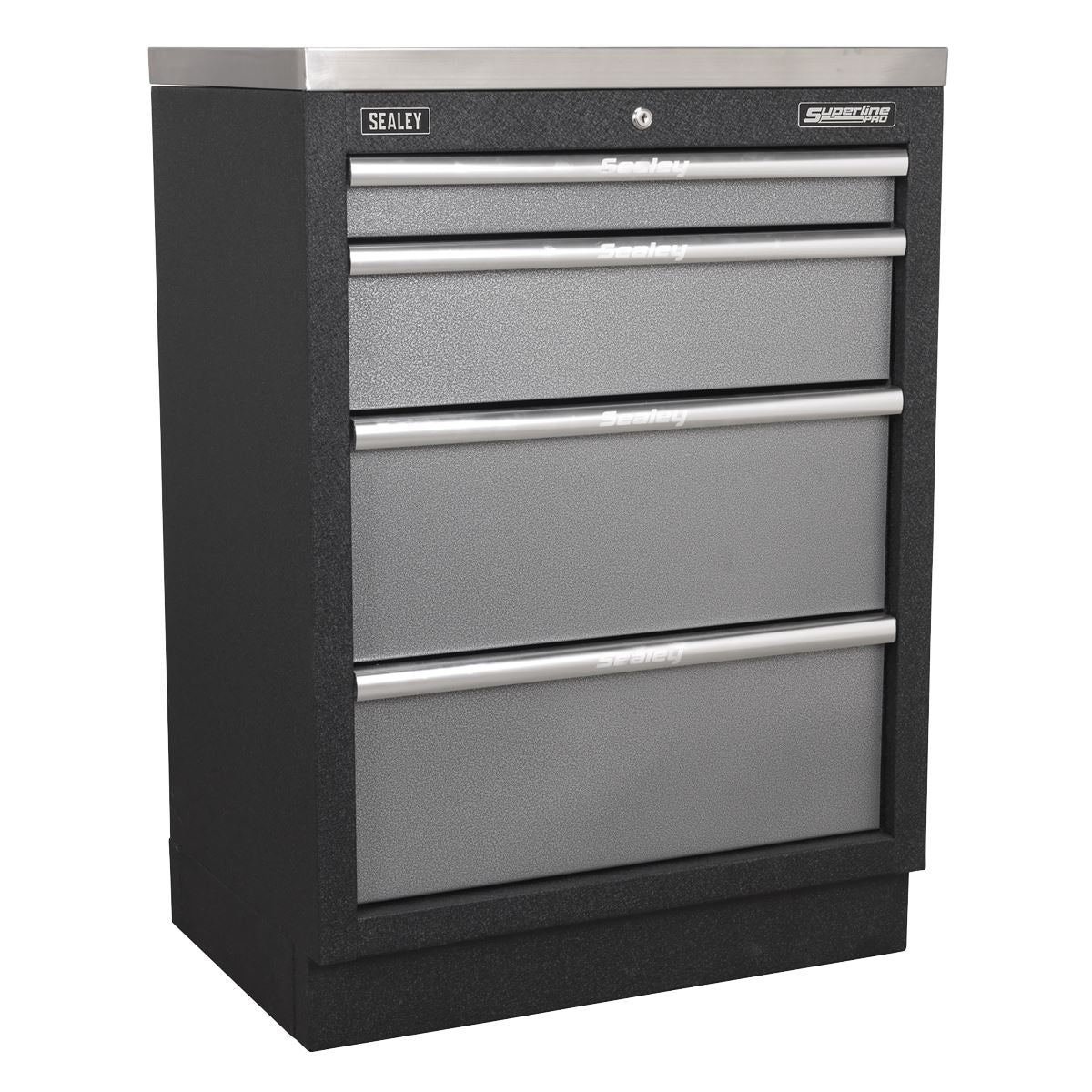 Sealey APMSSTACK17SS Superline PRO® 4.9m Storage System - Stainless Worktop