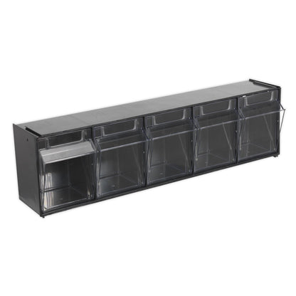 Sealey APDC5 Stackable Cabinet Box 5 Bins