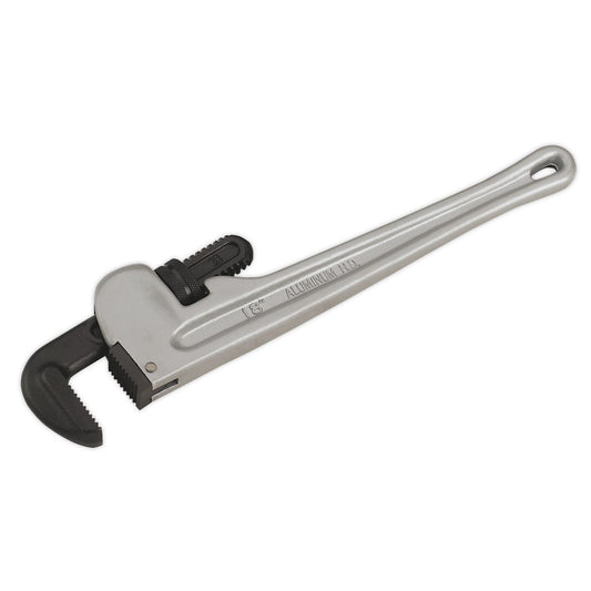 Sealey AK5109 Pipe Wrench European Pattern 450mm Aluminium Alloy