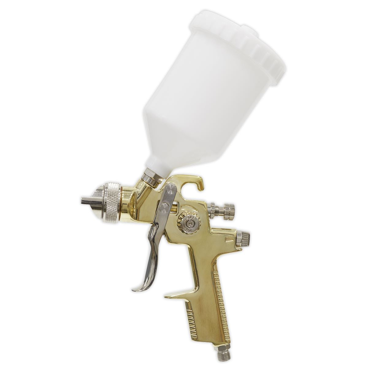 Sealey S701G Gravity Feed Spray Gun - 1.4mm Set-Up Gold Series