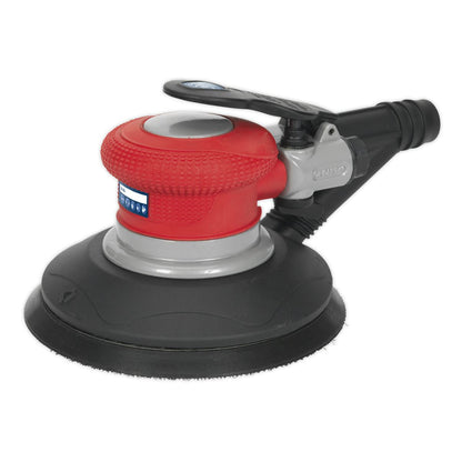 Sealey GSA06 Air Palm Random Orbital Sander Ø150mm Dust-Free Self-Contained