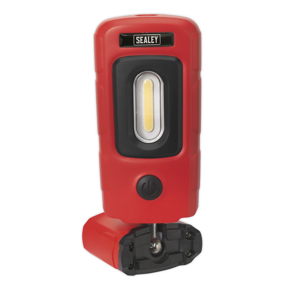 Sealey LED3601R Rechargeable 360° Inspection Light 3W COB & 1W SMD LED Red Lithium-Polymer