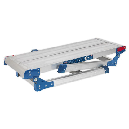 Sealey APS2E Aluminium Folding Platform 2-Tread EN 131