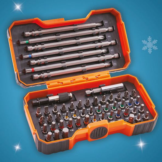 Bahco 54 Piece Colour Coded Bit Set