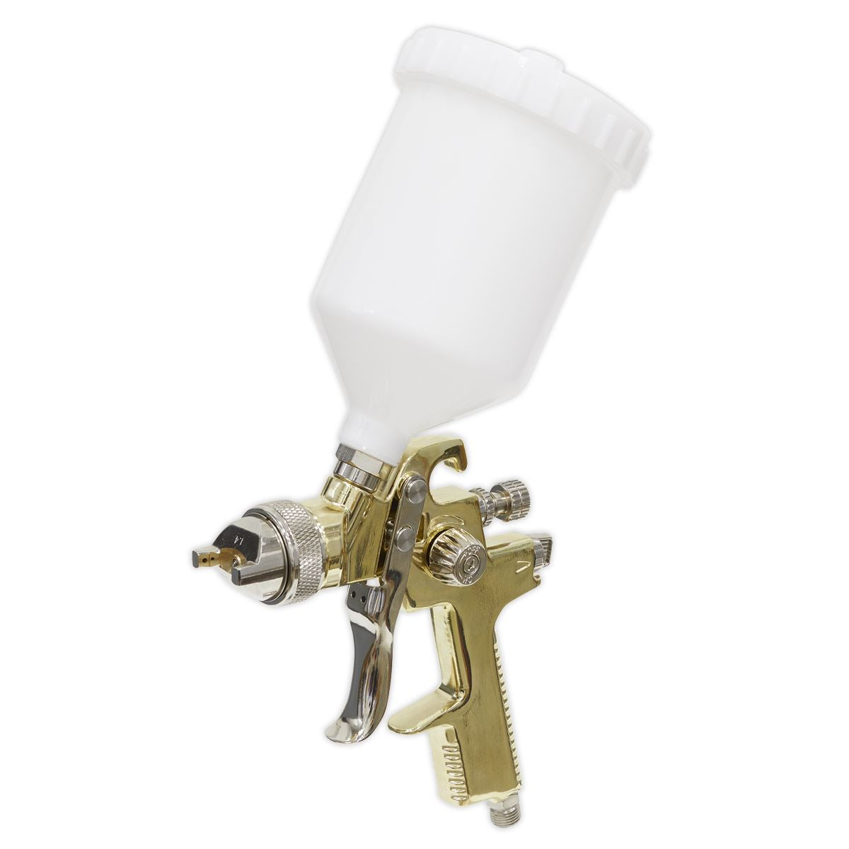 Sealey S701G Gravity Feed Spray Gun - 1.4mm Set-Up Gold Series