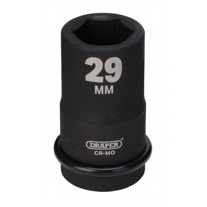 Draper 05144 Expert HI-TORQ® 6 Point Deep Impact Socket 1" Sq. Dr. 29mm