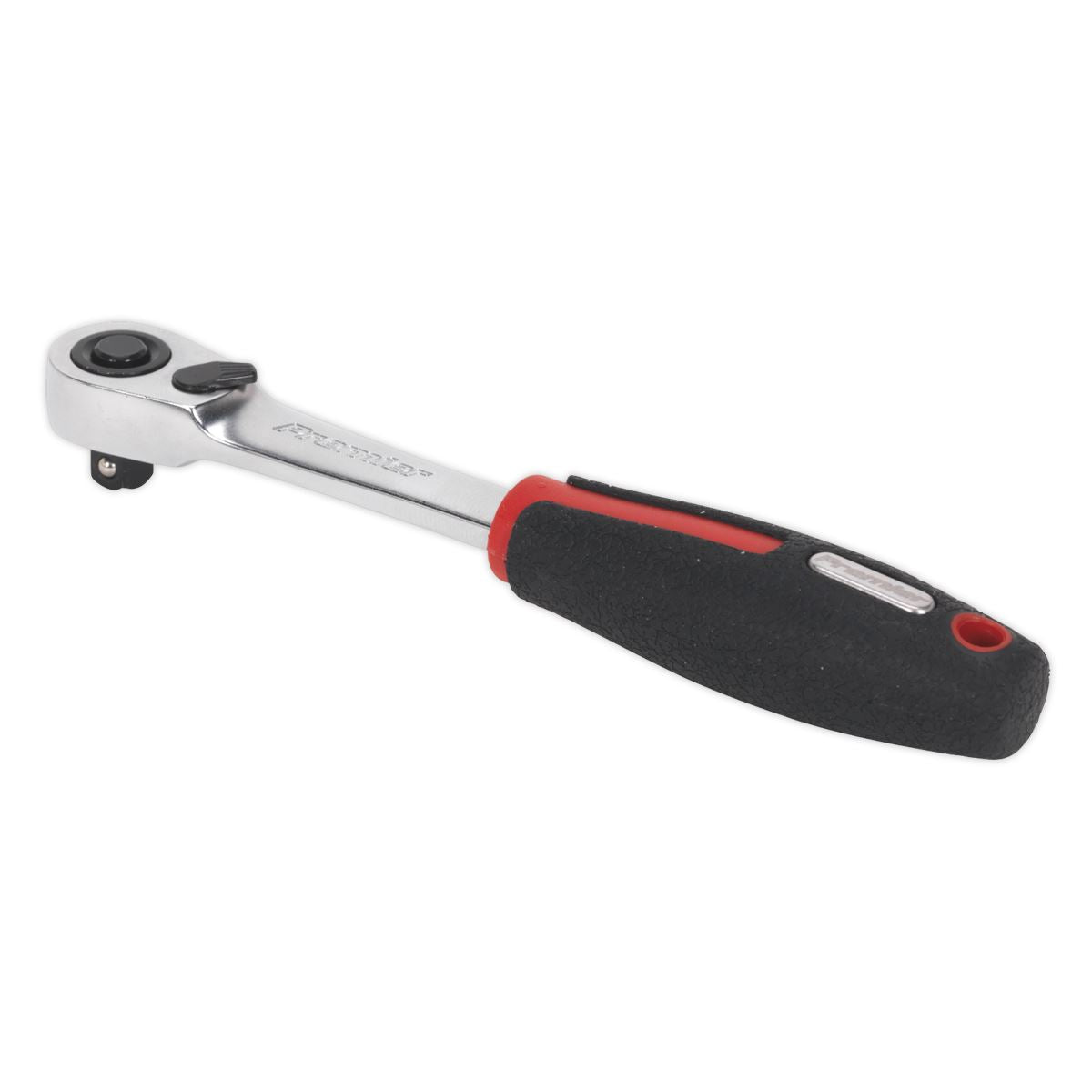 Sealey AK8980 Ratchet Wrench 1/4"Sq Drive Compact Head 72-Tooth Flip Reverse Premier Platinum