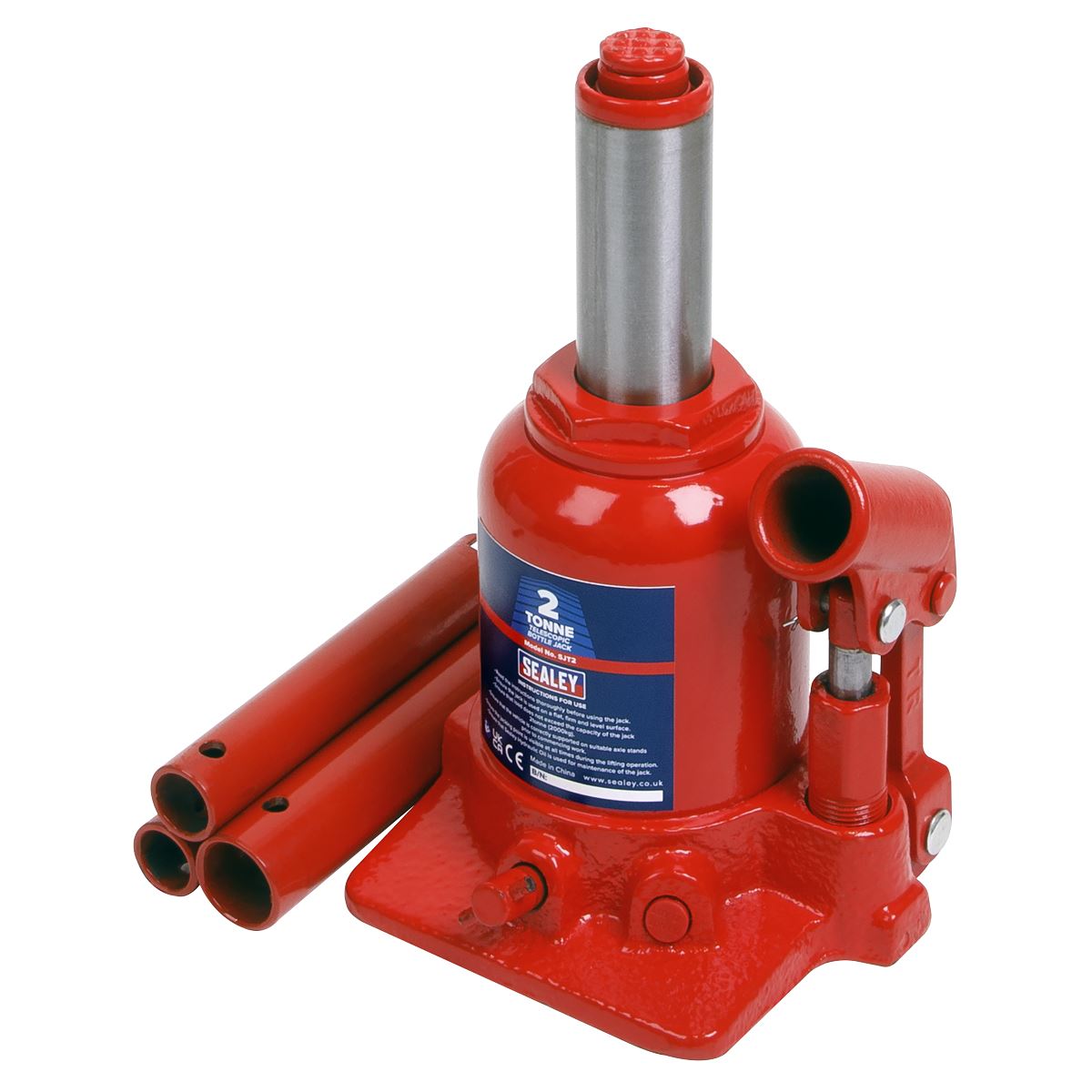 Sealey SJT2 Telescopic Bottle Jack 2 Tonne