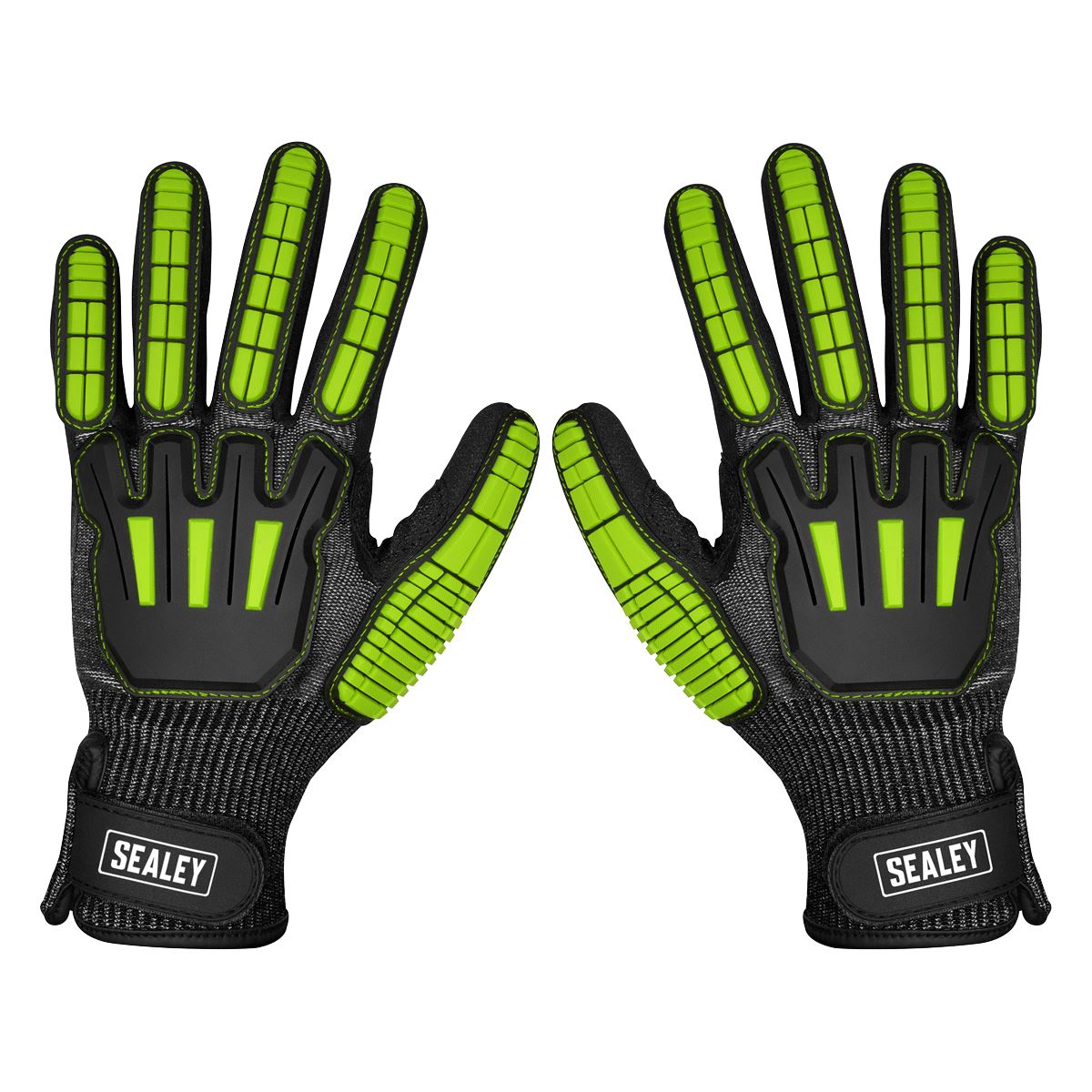 Sealey SSP39L Cut & Impact Resistant Gloves - Large - Pair