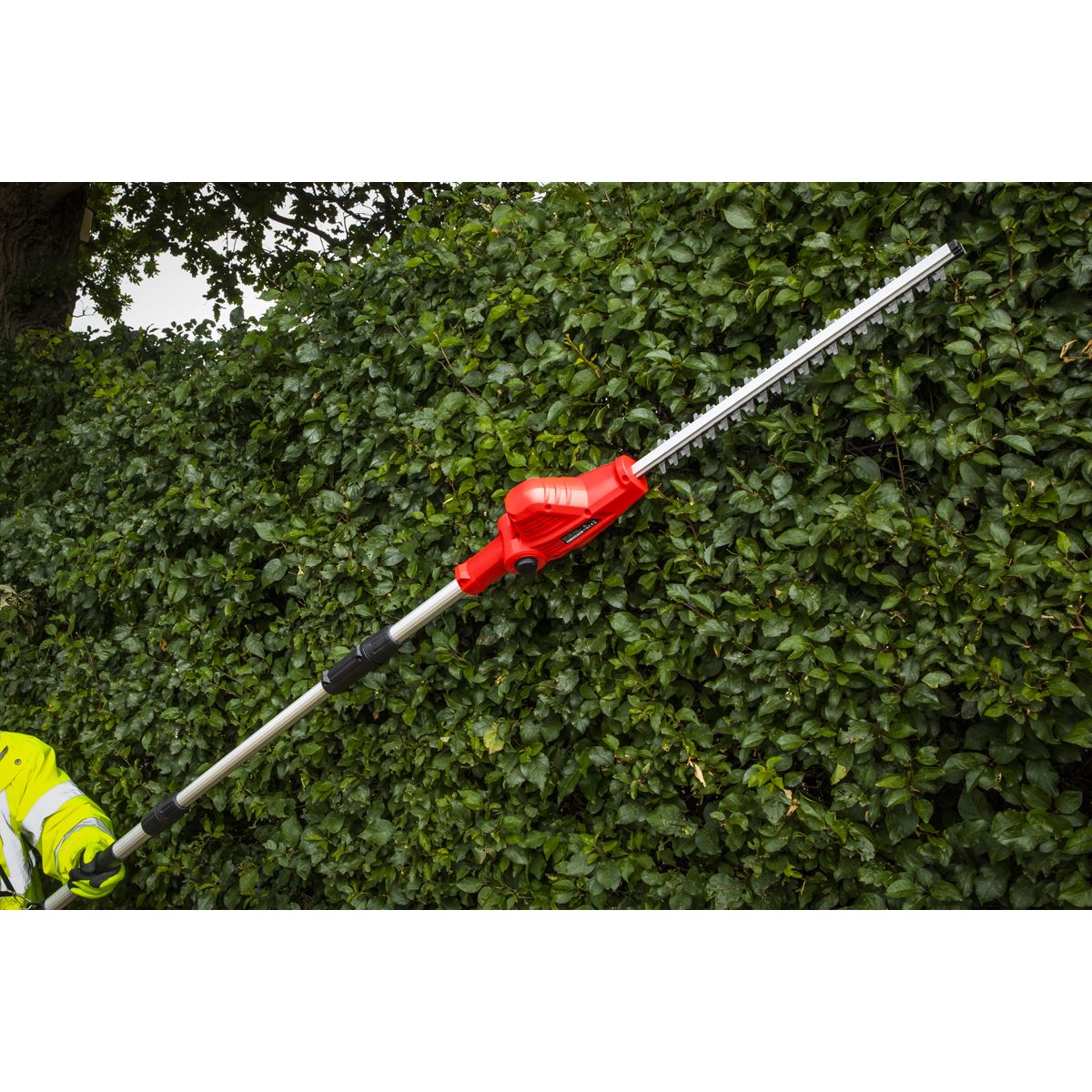 Sealey CP20VTP01 Cordless Telescopic Hedge Trimmer Kit 20V 2Ah SV20 Series