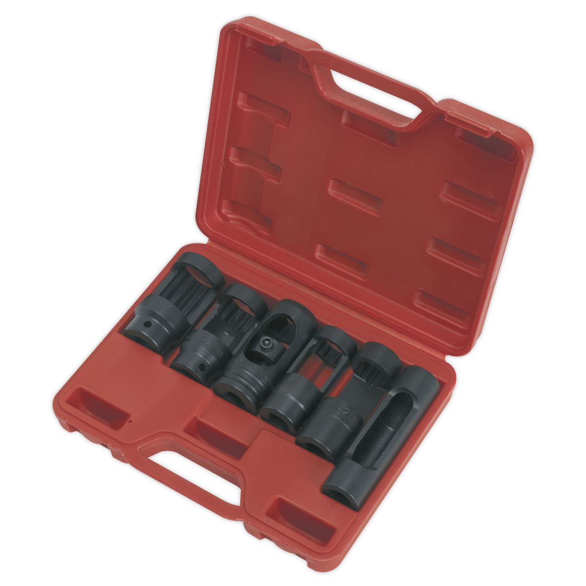 Sealey SX0401 Diesel Injector Window Socket Set 6pc 1/2"Sq Drive