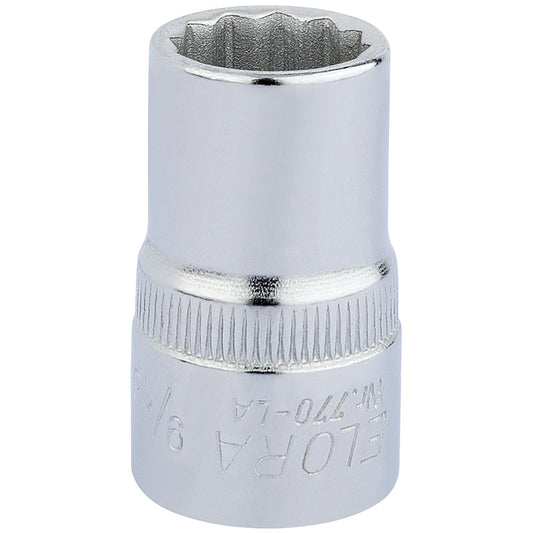 Elora 9/16" 1/2" Square Drive Bi-Hexagon Socket 24369