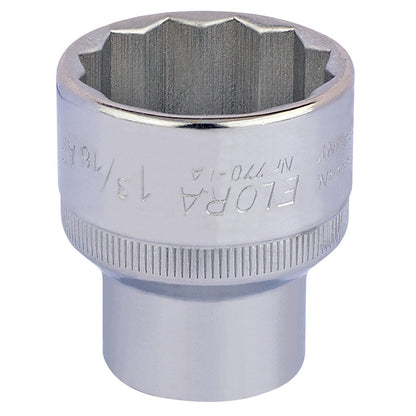 Elora 1.3/16" 1/2" Square Drive Bi-Hexagon Socket 24509