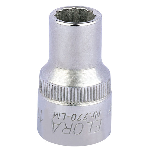 Elora 11mm 1/2" Square Drive Bi-Hexagon Socket 24567