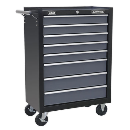 Sealey AP35TBCOMBO Tool Chest Combination 16 Drawer with Ball-Bearing Slides - Black/Grey & 468pc Tool Kit