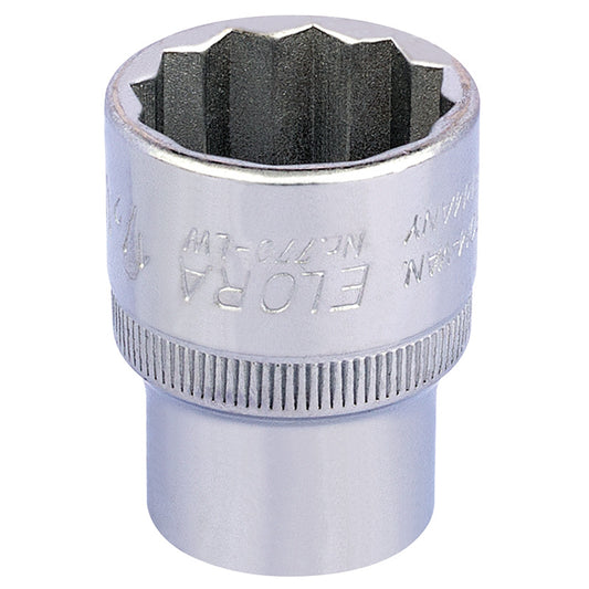 Elora 1/2" 1/2" Square Drive Whitworth Bi-Hexagon Socket 24856