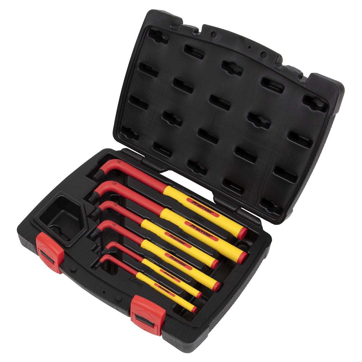 Sealey AK7177 Hex Key Set 6pc Extra-Long VDE