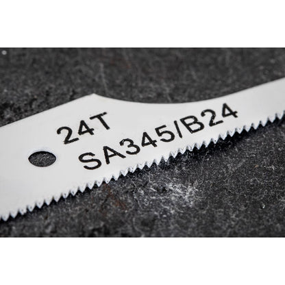 Sealey SA345/B24 74mm Air Saw Blade 24tpi - Pack of 5