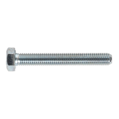 Sealey SS860 HT Setscrew M8 x 60mm 8.8 Zinc Pack of 50